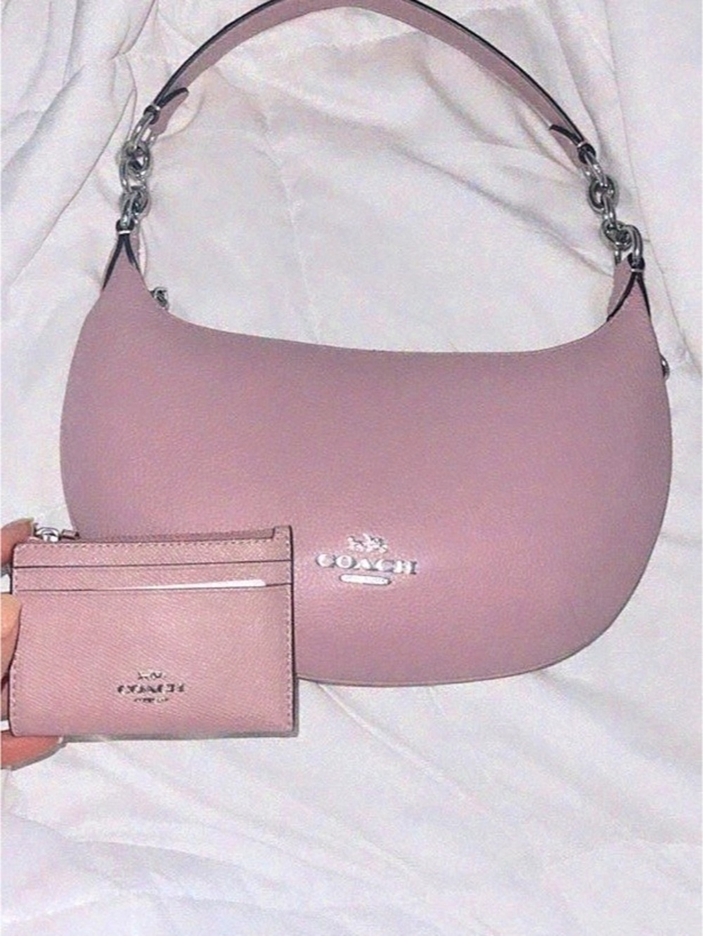 Coach Luna Shoulder Bag Lavender